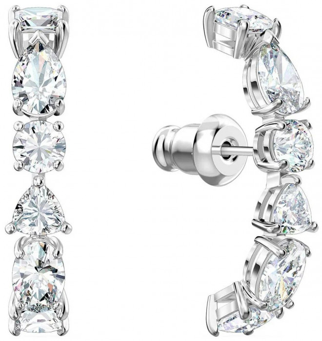 Серьги-каффы TENNIS SWAROVSKI