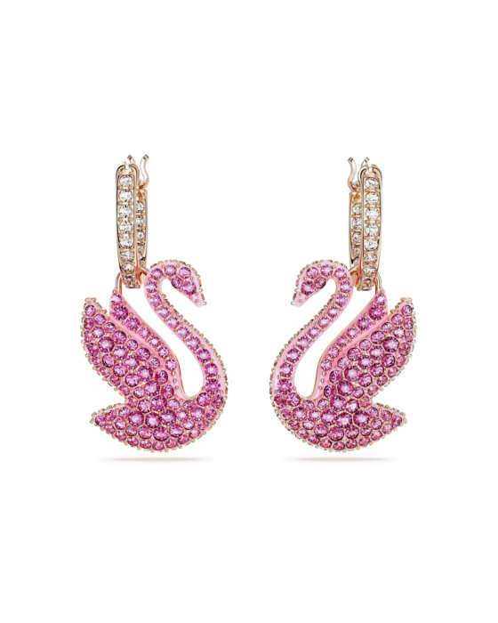 Серьги-подвески ICONIC SWAN SWAROVSKI