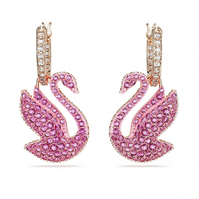Серьги-подвески ICONIC SWAN SWAROVSKI