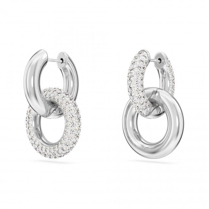 Серьги-кольца DEXTERA SWAROVSKI