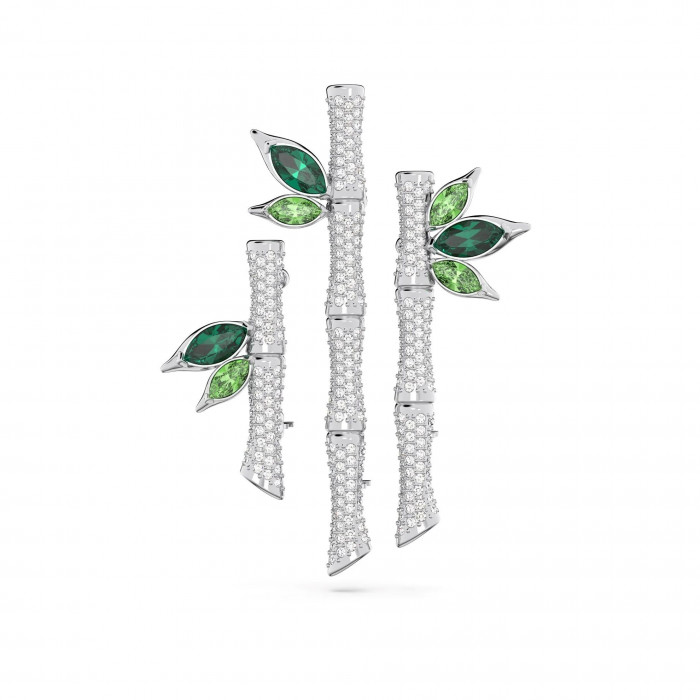 Брошь DELLIUM  BROOCH BAMBOO GREEN SWAROVSKI