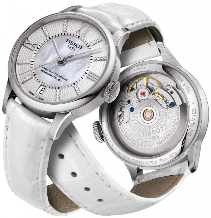 TISSOT CHEMIN DES TOURELLES POWERMATIC 80 LADY