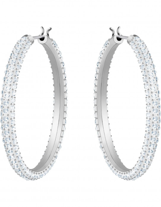 Серьги-кольца STONE SWAROVSKI
