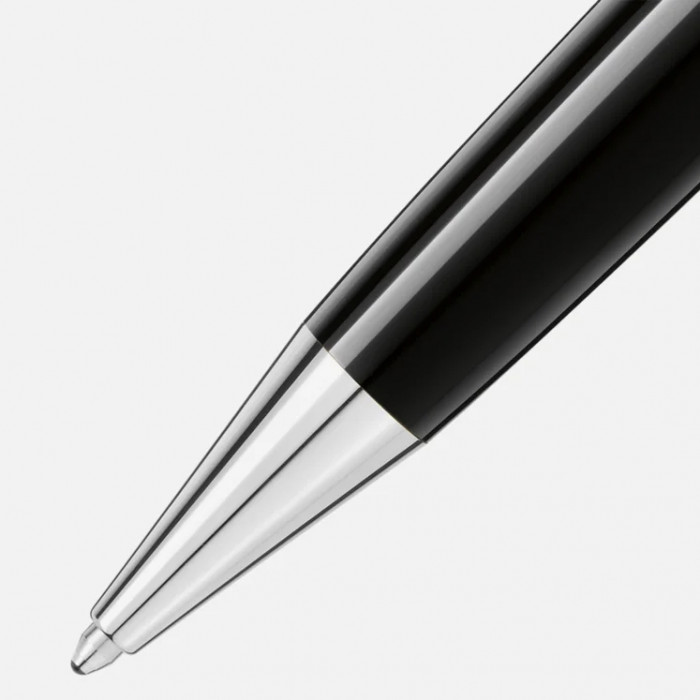 Шариковая ручка Montblanc Meisterstück Midsize с платиновым покрытием