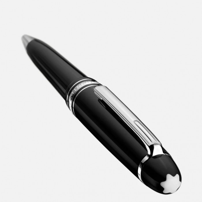 Шариковая ручка Montblanc Meisterstück Midsize с платиновым покрытием