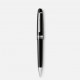 Шариковая ручка Montblanc Meisterstück Midsize с платиновым покрытием