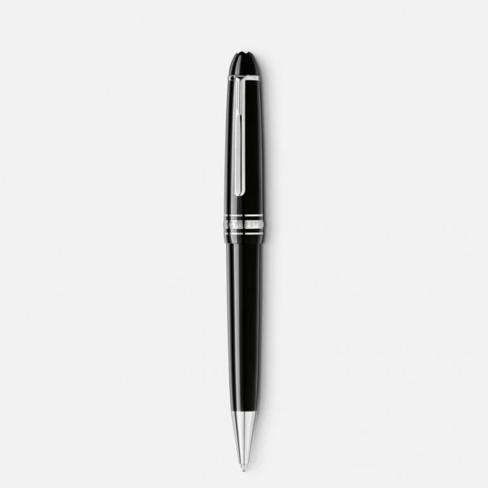 Шариковая ручка Montblanc Meisterstück Midsize с платиновым покрытием