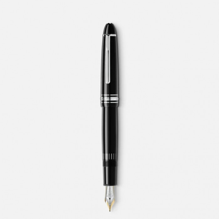 Перьевая ручка Montblanc Meisterstuck Le Grand с платиновым напылением