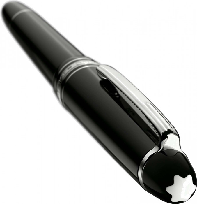 Ручка роллер  Montblanc Meisterstuck Classique платиновое покрытие