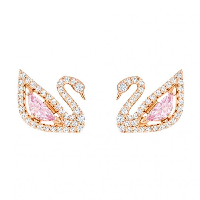 Серьги-пусеты DAZZLING SWAN SWAROVSKI