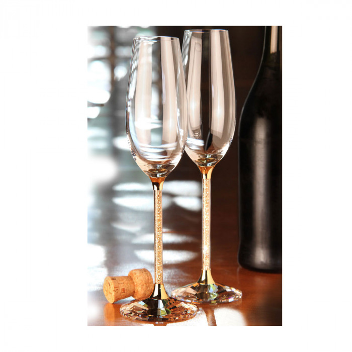 Бокалы CRYSTALLINE TOASTING FLUTES