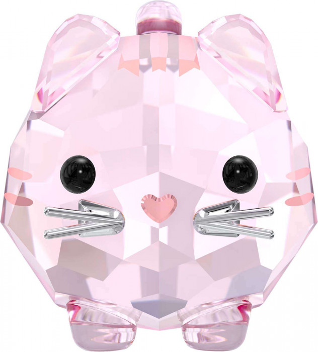 Фигурка "Розовая кошка" CHUBBY CATS SWAROVSKI
