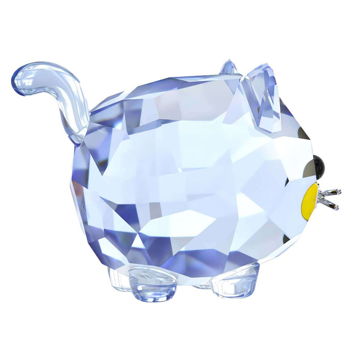 Фигурка "Голубая кошка" CHUBBY CATS SWAROVSKI