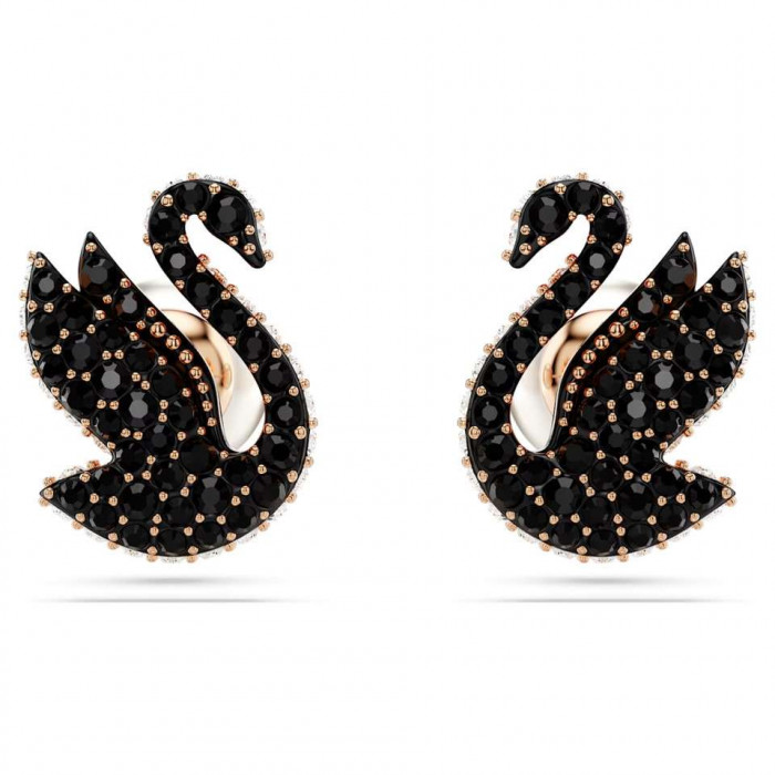 Серьги-пусеты SWAN SWAROVSKI