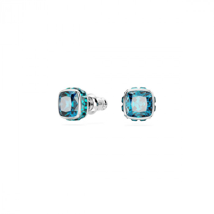 Серьги-пусеты с камнем по знаку зодиака BIRTHSTONE SWAROVSKI - Декабрь