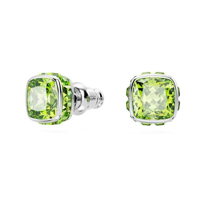 Серьги-пусеты с камнем по знаку зодиака BIRTHSTONE SWAROVSKI - Август