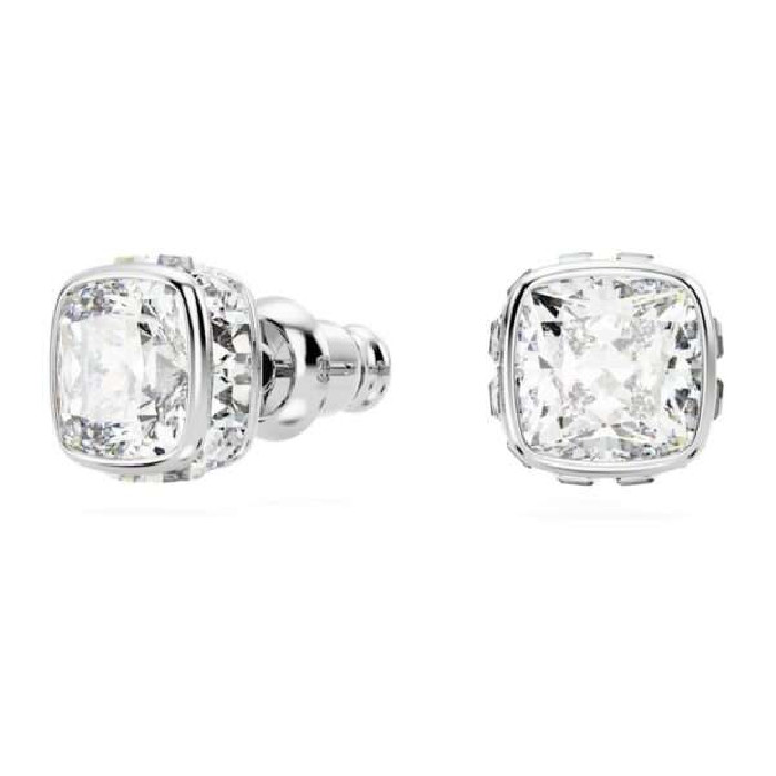 Серьги-пусеты с камнем по знаку зодиака BIRTHSTONE SWAROVSKI - Апрель