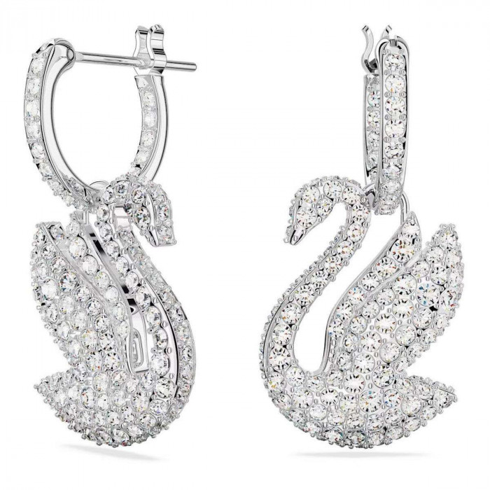 Серьги-подвески ICONIC SWAN SWAROVSKI