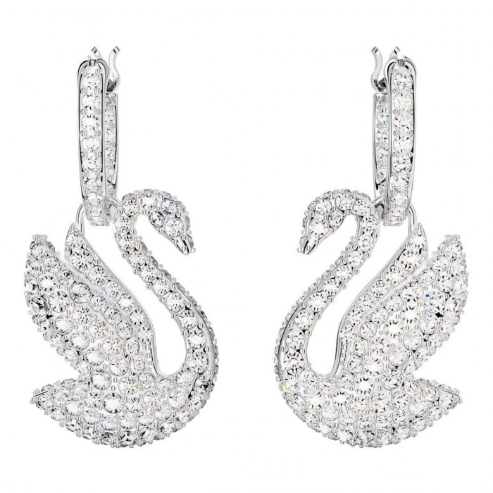 Серьги-подвески ICONIC SWAN SWAROVSKI