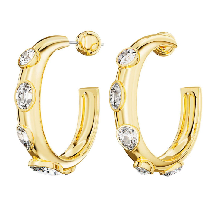 Серьги-кольца DEXTERA SWAROVSKI