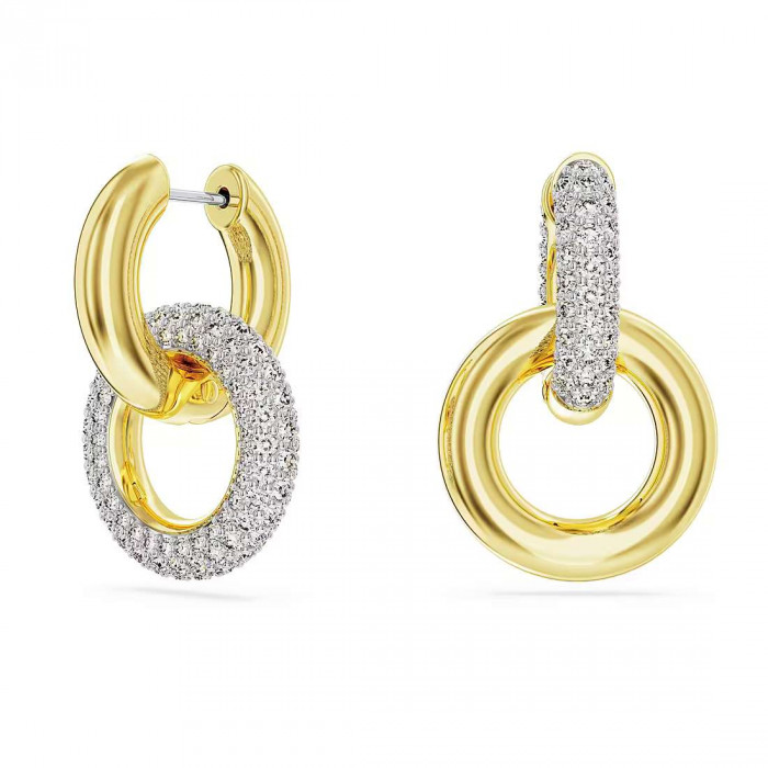 Серьги-кольца DEXTERA SWAROVSKI