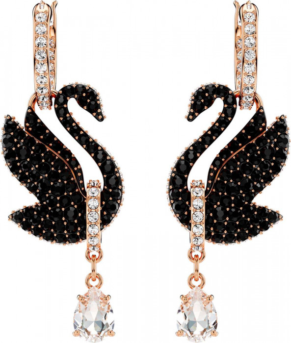 Серьги-подвески SWAN SWAROVSKI