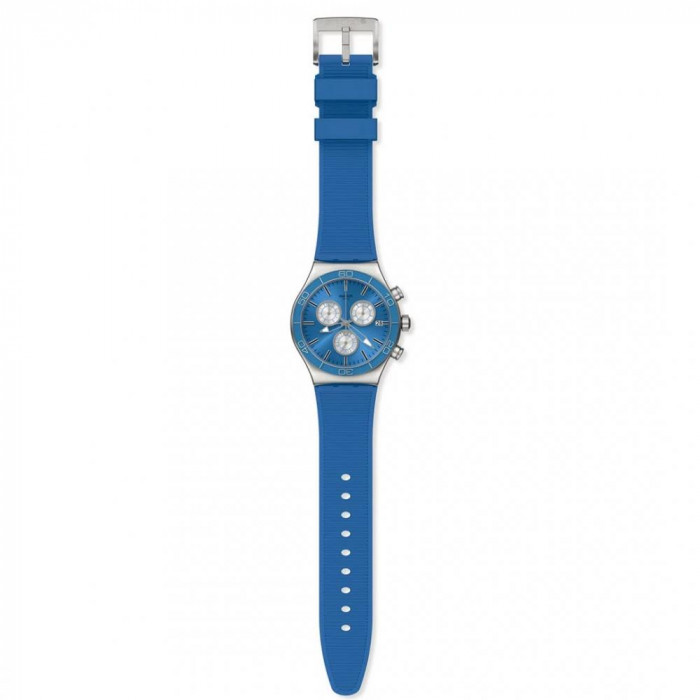 SWATCH BLUE IS ALL IRONY CHRONO