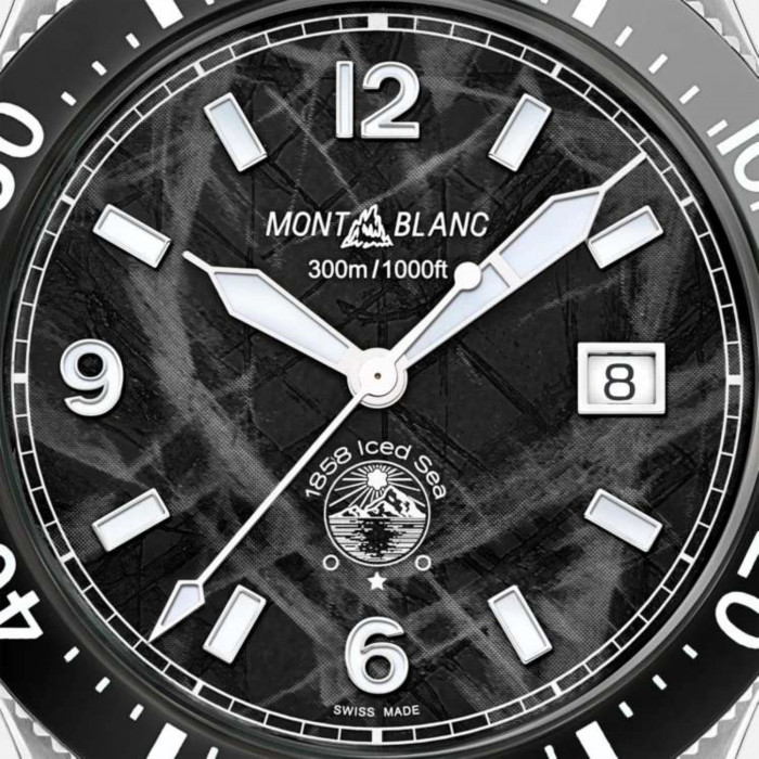 Часы Montblanc 1858 Iced Sea Automatic Date