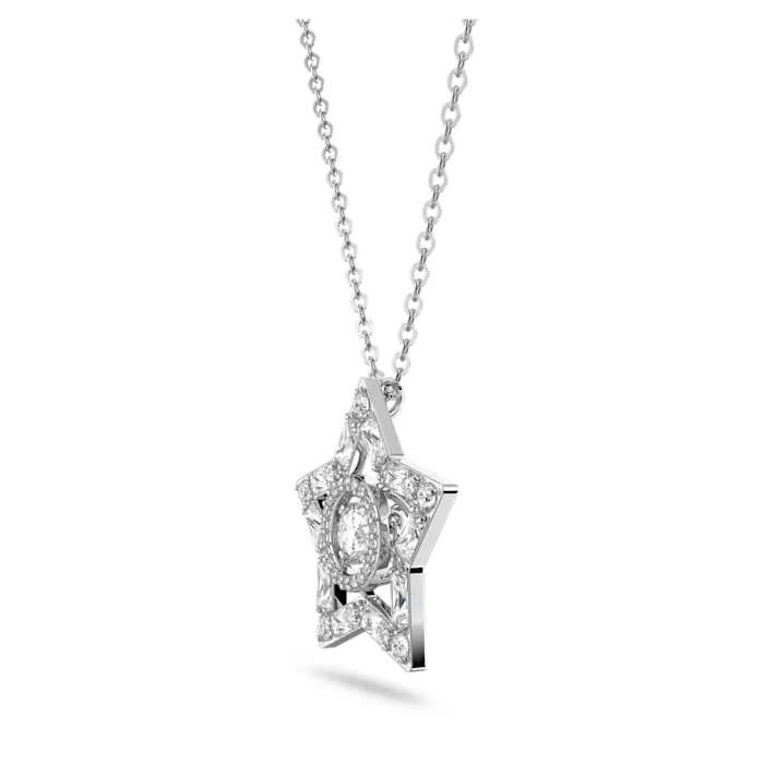 Набор: колье с подвеской и серьги-пусеты STELLA SWAROVSKI