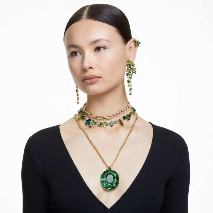 Серьги- пусеты GEMA SWAROVSKI