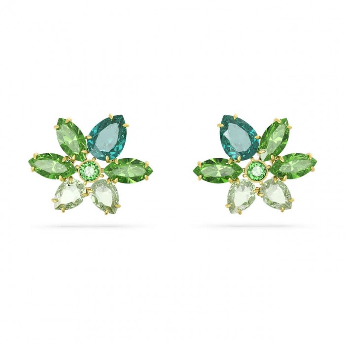 Серьги- пусеты GEMA SWAROVSKI