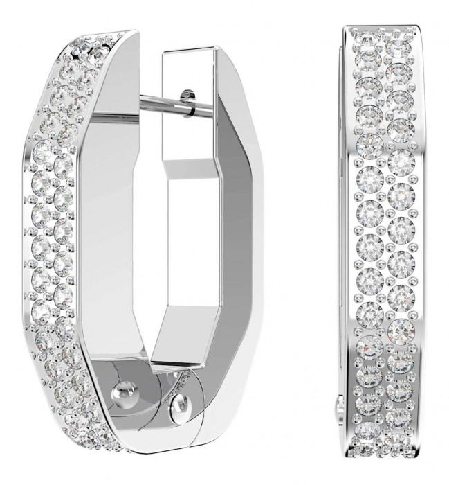Серьги-кольца DEXTERA SWAROVSKI