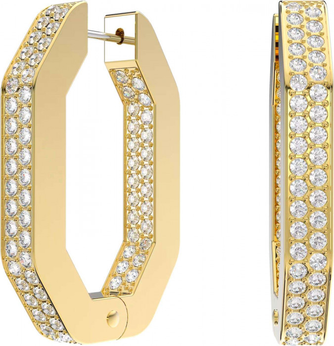 Серьги-кольца DEXTERA SWAROVSKI