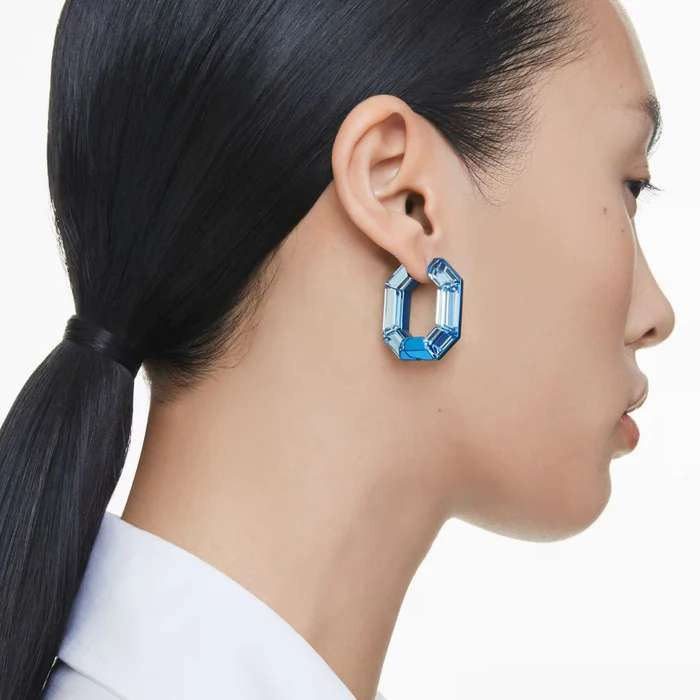 Серьги-кольца LUCENT SWAROVSKI