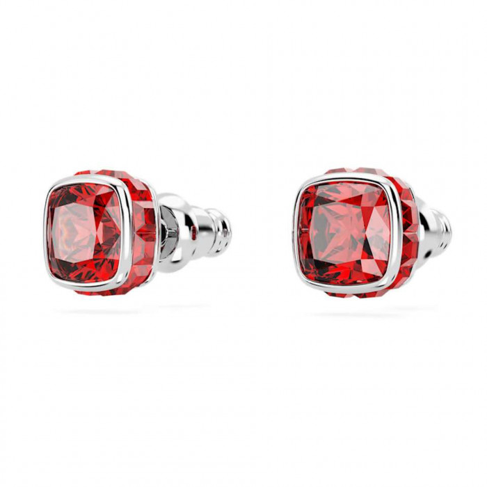 Серьги-пусеты с камнем по знаку зодиака - июль BIRTHSTONE SWAROVSKI