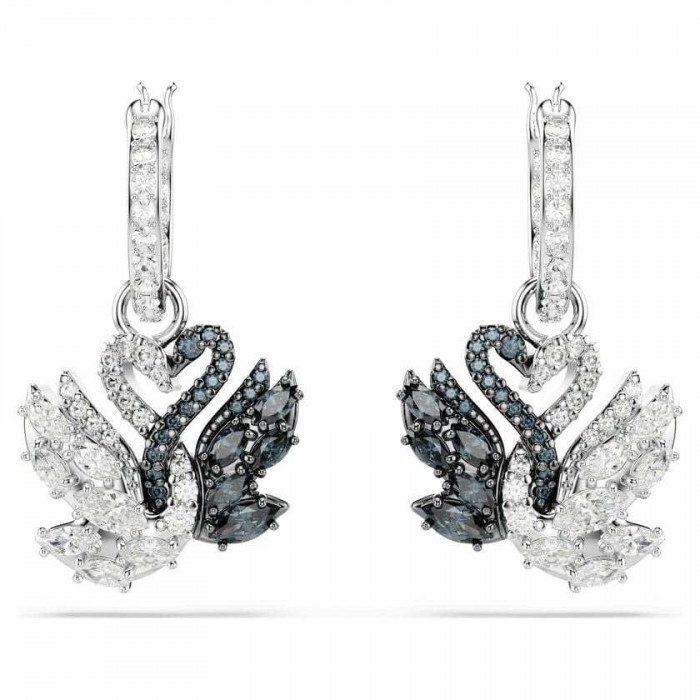 Серьги-подвески SWAN SWAROVSKI