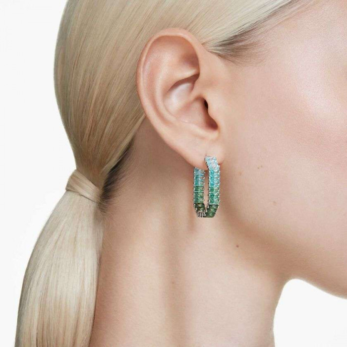 Серьги-кольца MATRIX SWAROVSKI