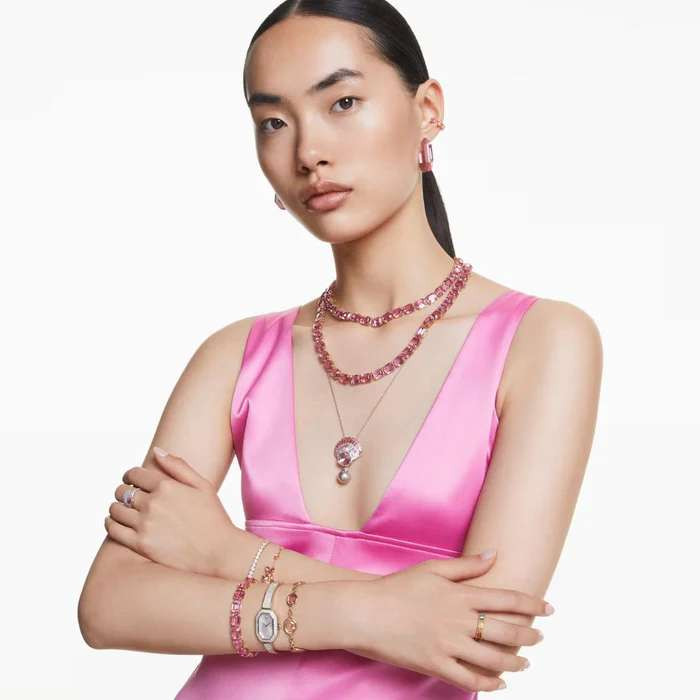 Серьги-кольца LUCENT SWAROVSKI