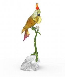 Фигурка IDYLLIA "Какаду" SWAROVSKI