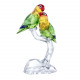 Фигурка LOVEBIRDS "Попугайчики" SWAROVSKI
