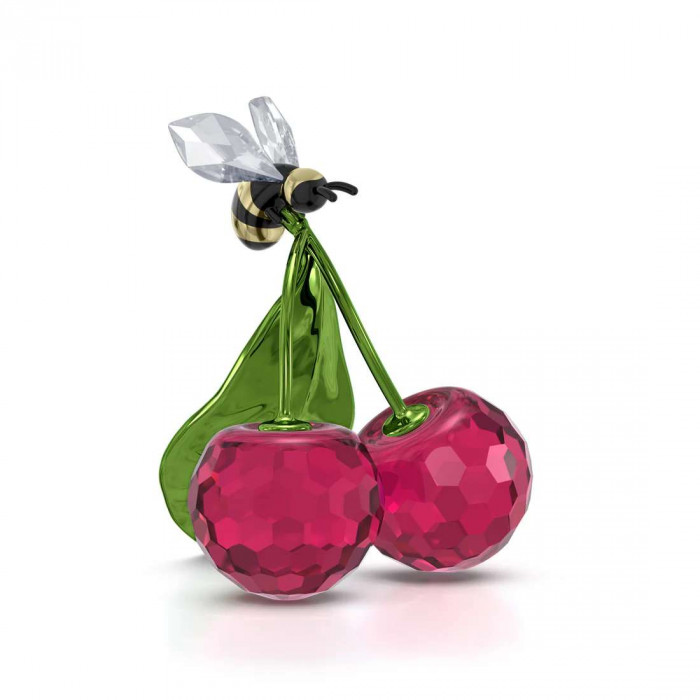 Фигурка  IDYLLIA "Пчела и вишня" SWAROVSKI