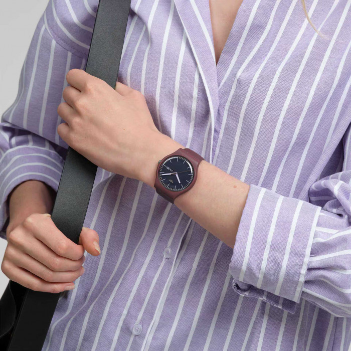 SWATCH BURGUNDY BERRY