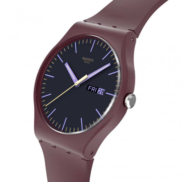 SWATCH BURGUNDY BERRY
