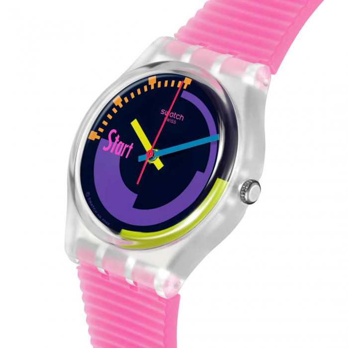 SWATCH SWATCH NEON PINK PODIUM