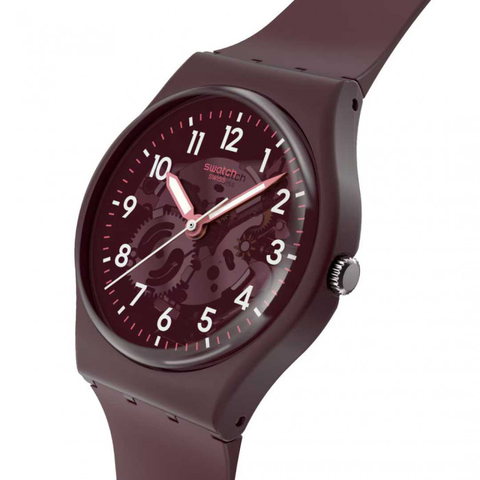 SWATCH THRU THE CROWN GLASS