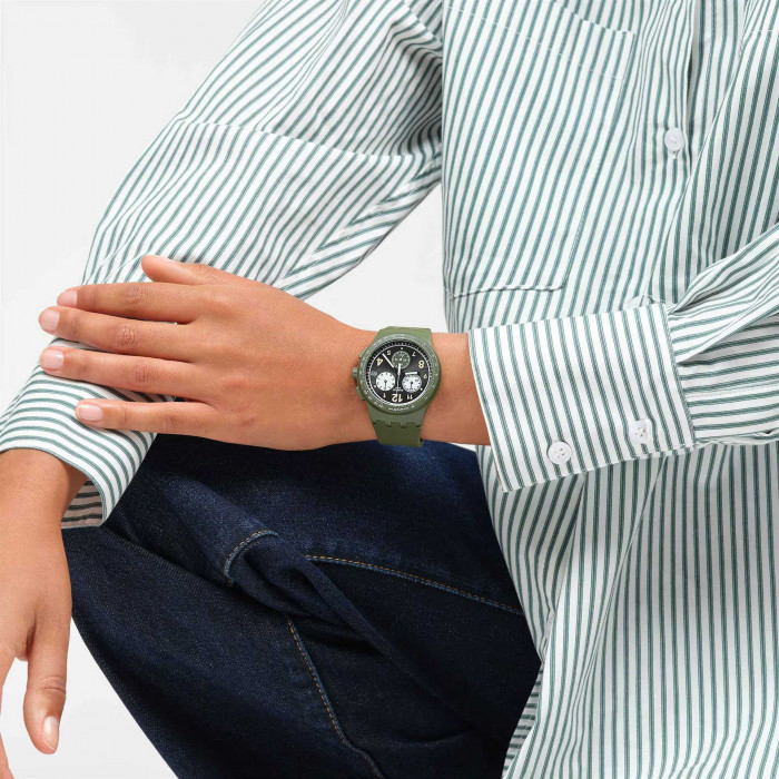 SWATCH NOTHING BASIC ABOUT GREEN