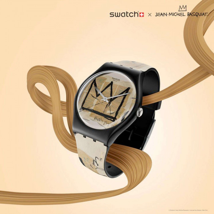 SWATCH UNTITLED BY JEAN-MICHEL BASQUIAT
