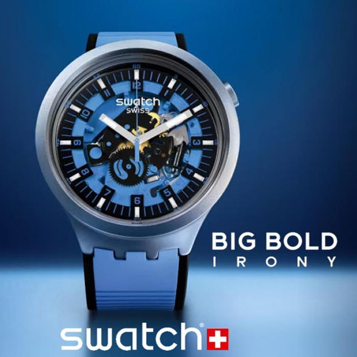 SWATCH AZURE BLUE DAZE