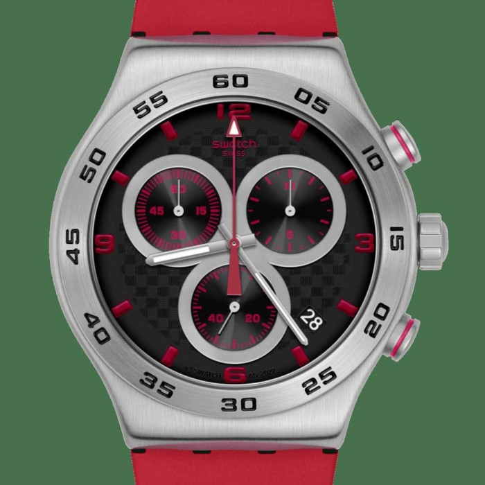 SWATCH CRIMSON CARBONIC RED