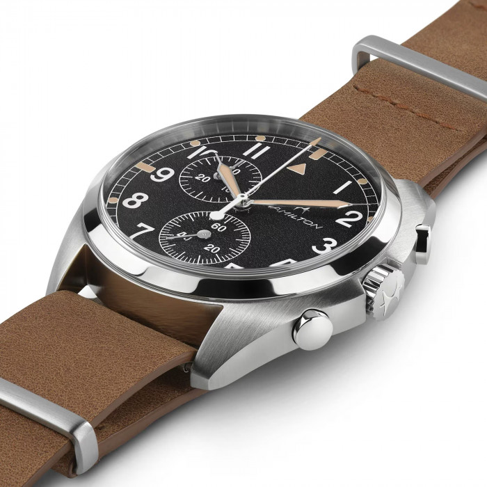 Hamilton Khaki Aviation Pilot Pioneer Chrono Quartz